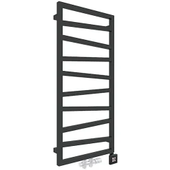 Sèche-Serviettes Mixte|Matisere Sèche-serviette mixte noir - (HxL) 1070x500 mm - 400 Watt - 406 Watt - ZIG1070-500Z8N