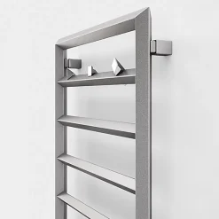 Sèche-Serviettes Mixte|Matisere Sèche-serviette mixte noir - (HxL) 1600x500 mm - 600 Watt - 563 Watt - DIA1600-500V2N