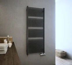 Sèche-Serviettes Mixte|Matisere Sèche-serviette mixte noir - (HxL) 435x530 mm - 300 Watt - 245 Watt - MIK435-530Z1N