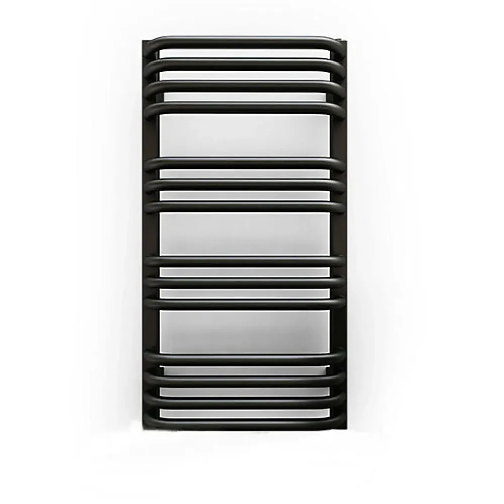 Matisere Sèche-serviette mixte noir - (HxL) 760x400 mm - 300 Watt - 330 Watt - ALE760-400V2N