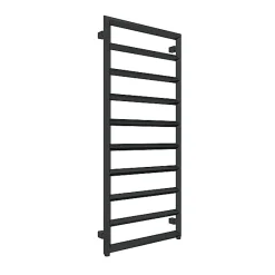 Sèche-Serviettes Mixte|Matisere Sèche-serviette mixte noir - (HxL) 1360x600 mm - 500 Watt - 554 Watt - DIA1360-600Z8N