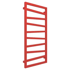 Sèche-Serviettes Mixte|Matisere Sèche-serviette mixte rouge trafic de 1070mm de haut et 500mm de large - 418 Watt - ZIG1070/500Z83020