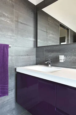 Sèche-Serviettes Mixte|Matisere Sèche-serviette mixte violet de 1780mm de haut et 500mm de large - 678 Watt - ZIG1780/500Z84001