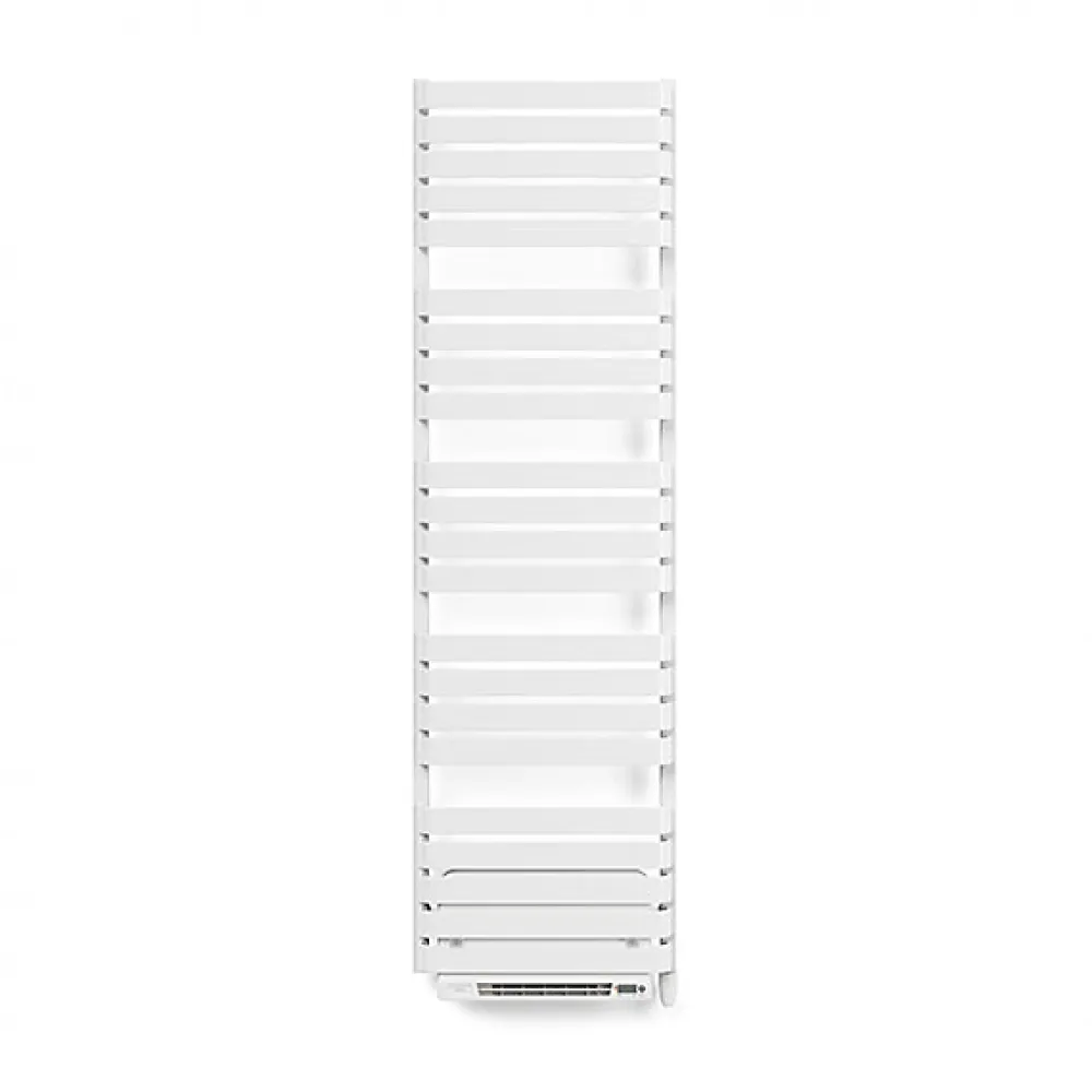 Matisere Sèche-serviette soufflant électrique blanc HxL : 1695mmx500mm - 800 Watt - WAR1695/500TE8BBLO