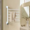Bain-Bain Sèche-serviettes Blanc 5 branches pivotantes FLEXICO -