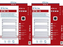 Pureline Sèche-serviettes blanc commande sans fil 500W