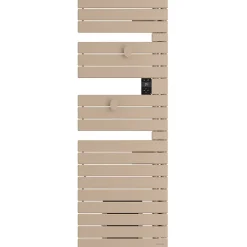 Sèche-Serviettes Électrique|Atlantic Sèche-serviettes connecté Nefertiti mât à droite 750W beige - - 850043
