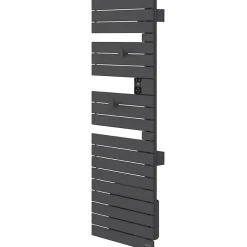 Atlantic Sèche-serviettes connecté Nefertiti mât à gauche 750W anthracite - - 850040