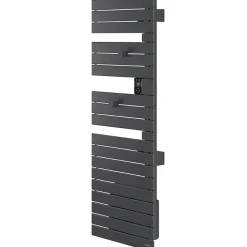 Sèche-Serviettes Électrique|Atlantic Sèche-serviettes connecté Nefertiti mât à droite 500W graphite - - 850029
