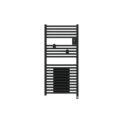 Thermor Sèche-serviettes connecté Riva 5 avec soufflerie 1500W Noir carbone - - 471637