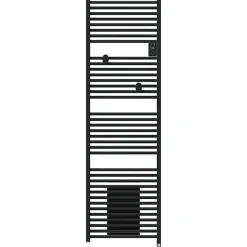 Thermor Sèche-serviettes connecté Riva 5 avec soufflerie 2000W Noir carbone - - 471643