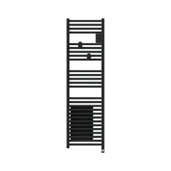 Thermor Sèche-serviettes connecté Riva 5 Etroit avec soufflerie 1500W Carbone - - 471658