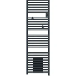 Thermor Sèche-serviettes connecté Riva 5 avec soufflerie 2000W Gris ardoise - - 471642