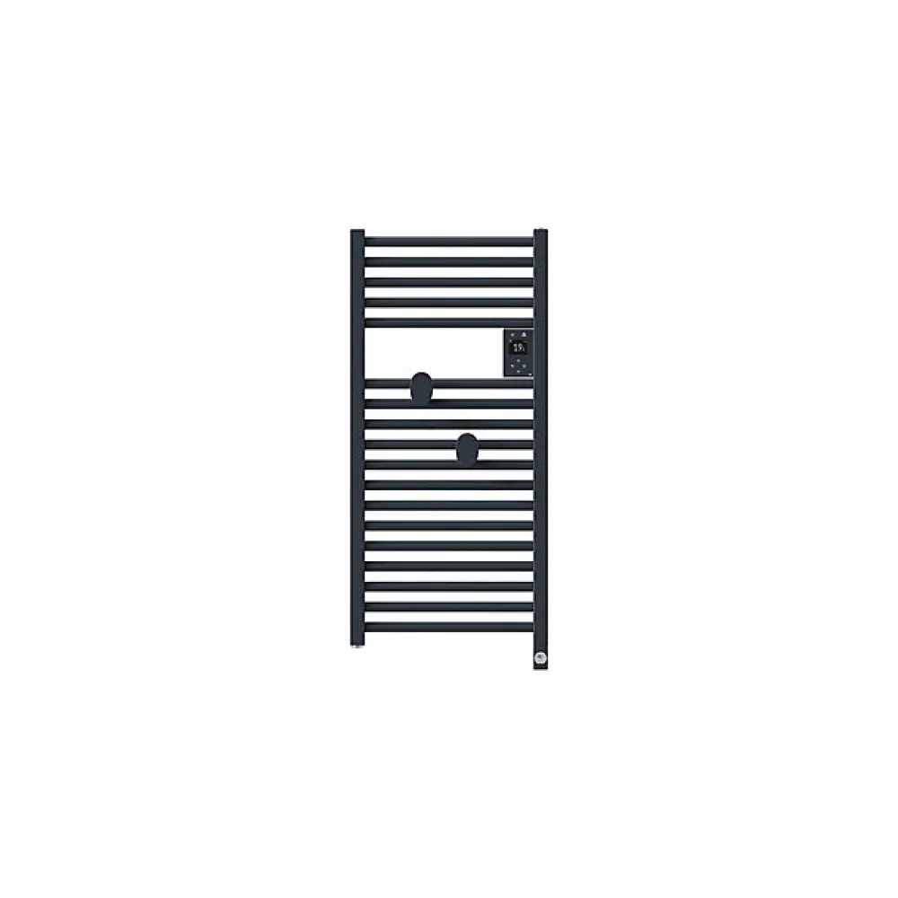 Thermor Sèche-serviettes connecté Riva 5 Etroit 300W Gris ardoise - - 471647