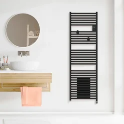 Thermor Sèche-serviettes connecté Riva 5 Etroit 300W Gris ardoise - - 471647