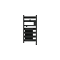 Thermor Sèche-serviettes connecté Riva 5 Etroit avec soufflerie 1300W Carbone - - 471657
