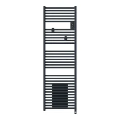 Sèche-Serviettes Soufflant|Thermor Sèche-serviettes connecté Riva 5 avec soufflerie 1750W Gris ardoise - - 471639