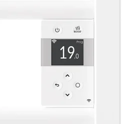 Thermor Sèche-serviettes connecté Riva 5 Etroit 300W Blanc brillant - - 471659