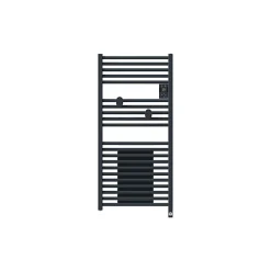 Thermor Sèche-serviettes connecté Riva 5 avec soufflerie 1500W Gris ardoise - - 471636