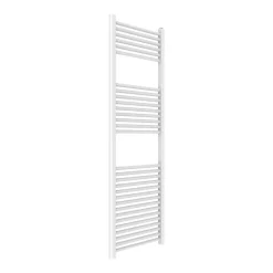 Kiamami Valentina Sèche-Serviettes De Salle De Bain 50X150 En Acier Blanc