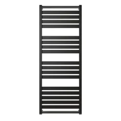 GoodHome Sèche-serviettes eau chaude en acier Loreto vertical anthracite 679 W