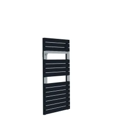 Sauter Sèche-serviettes eau chaude en acier Asama anthracite 510W