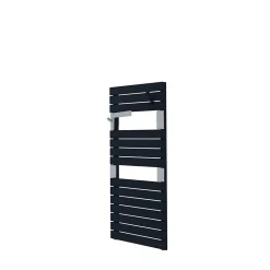 Sauter Sèche-serviettes eau chaude en acier Asama anthracite 510W