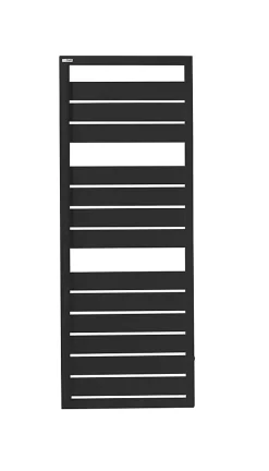Acova Sèche-serviettes eau chaude en acier Astrakan noir 608W