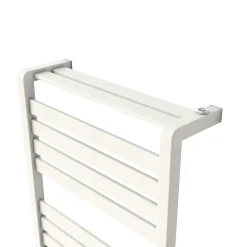 GoodHome Sèche-serviettes eau chaude en acier Loreto vertical blanc 546 W