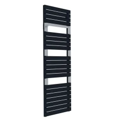 Sauter Sèche-serviettes eau chaude en acier Asama anthracite 715W