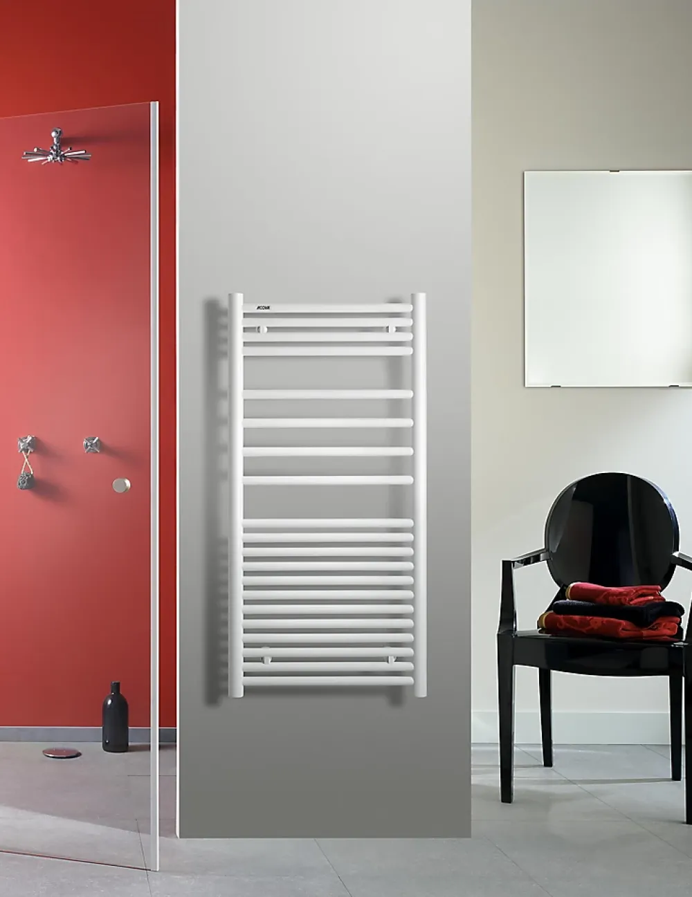 Acova Sèche-serviettes eau chaude en acier Angora 460W