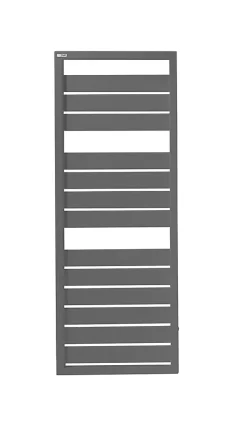 Sèche-Serviettes Eau Chaude|Acova Sèche-serviettes eau chaude en acier Astrakan grey aluminium 608W