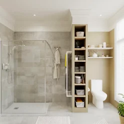Sèche-Serviettes Eau Chaude|GoodHome Sèche-serviettes eau chaude en acier Duala blanc 16 barres - 325 W