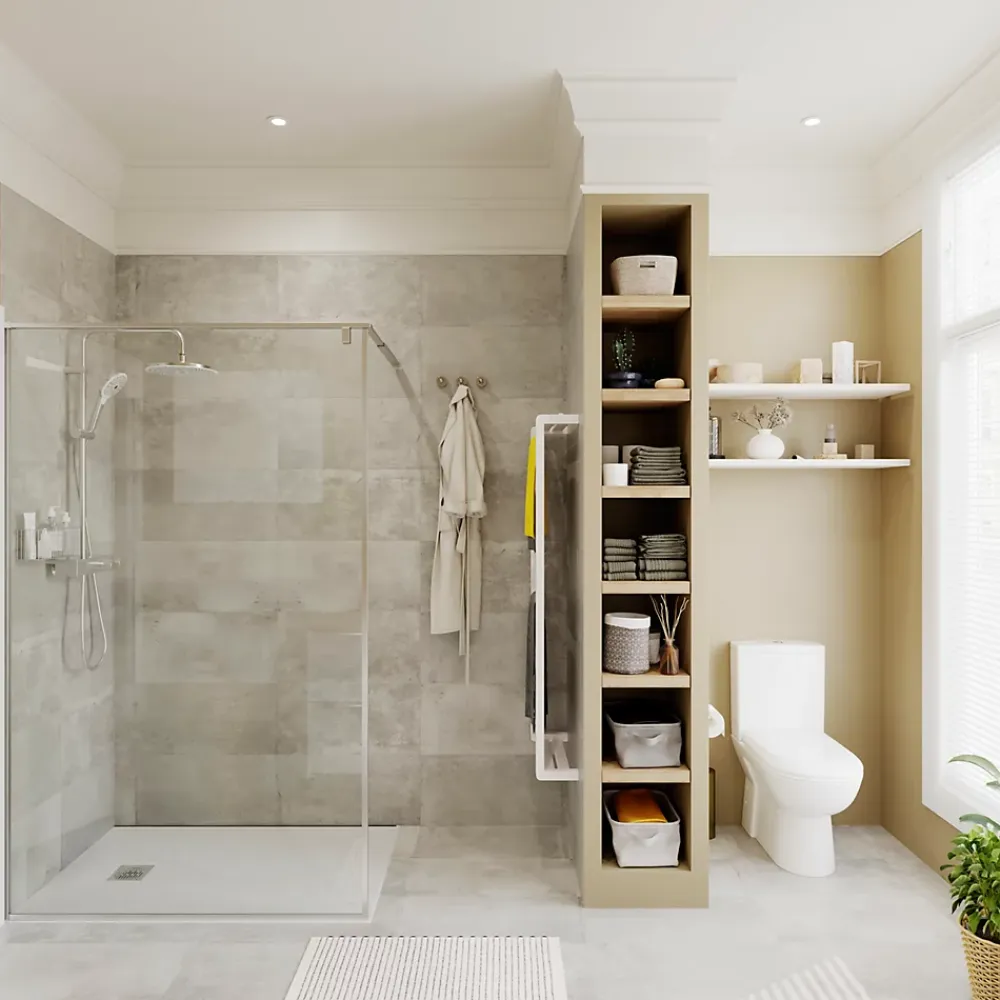 Sèche-Serviettes Eau Chaude|GoodHome Sèche-serviettes eau chaude en acier Duala blanc 16 barres - 325 W