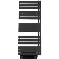 Delonghi Sèche-serviettes eau chaude en acier Penny 1035W anthracite