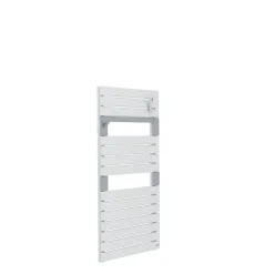 Sauter Sèche-serviettes eau chaude en acier Asama blanc 510W