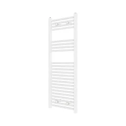 Sèche-Serviettes Eau Chaude|Flomasta Sèche-serviettes eau chaude plat en acier blanc 490W