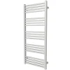 GoodHome Sèche-serviettes eau chaude en acier Duala gris 20 barres - 438 W