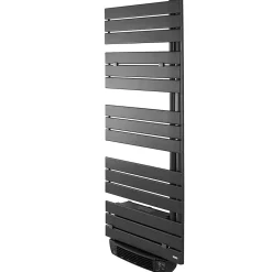 Sèche-Serviettes Soufflant|Delonghi Sèche-serviettes eau chaude en acier Penny acier 851W anthracite