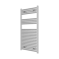 Flomasta Sèche-serviettes eau chaude en acier argent 415W