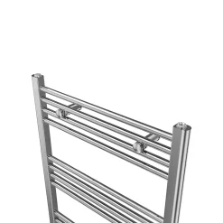 Flomasta Sèche-serviettes eau chaude en acier argent 415W