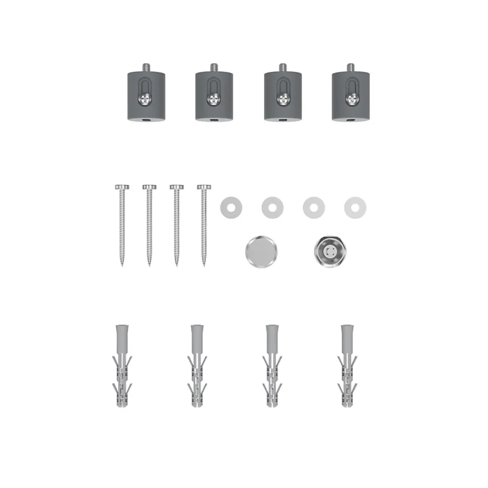 GoodHome Sèche-serviettes eau chaude en acier Aspley argent 485W