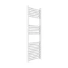 Kiamami Valentina Sèche-Serviettes En Acier Blanc 45X120cm 23 Tubes Horizontaux