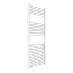 Kiamami Valentina Sèche-Serviettes En Acier Blanc 60X150