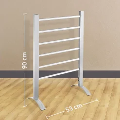 Sèche-Serviettes Électrique|Fishtec Sèche-Serviettes Sur Pied ou Mural