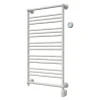 GoodHome Sèche-serviettes électrique à inertie fluide Hyana blanc 500W