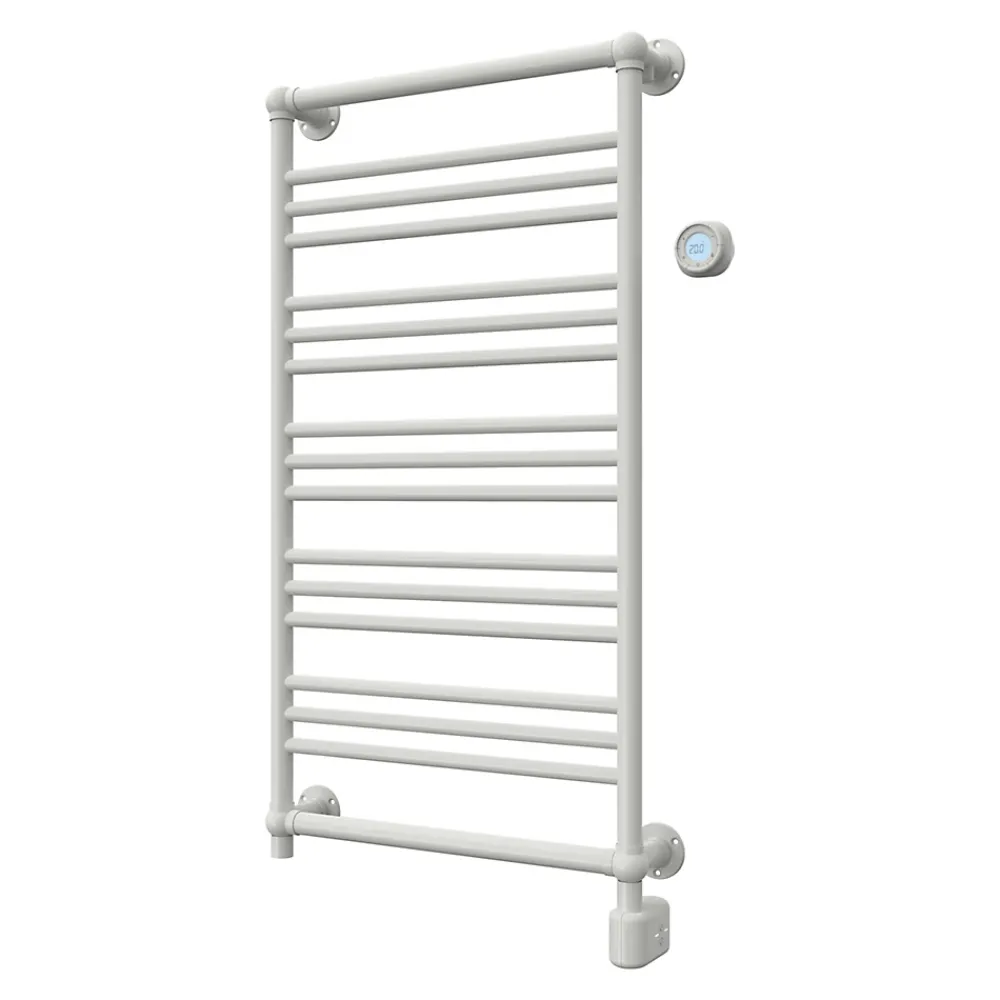 GoodHome Sèche-serviettes électrique à inertie fluide Hyana blanc 500W