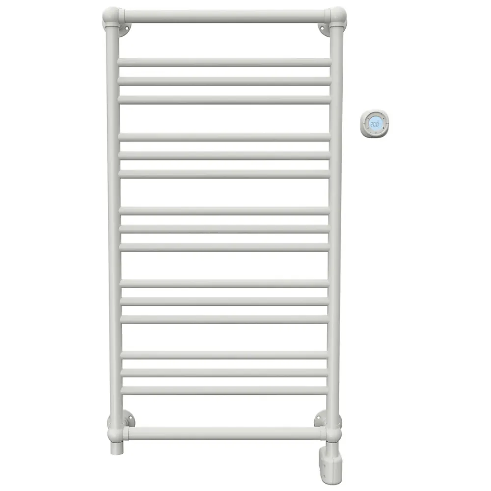 GoodHome Sèche-serviettes électrique à inertie fluide Hyana blanc 500W