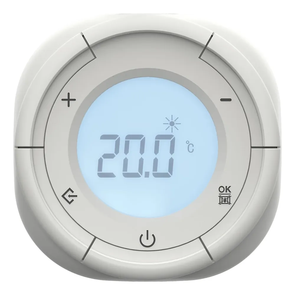 GoodHome Sèche-serviettes électrique à inertie fluide Hyana blanc 500W