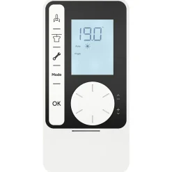 Sèche-Serviettes Soufflant|GoodHome Sèche-serviettes électrique Loreto blanc 500W + Soufflerie amovible Acilia blanc 1000W